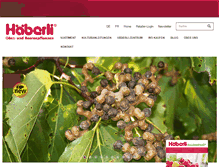 Tablet Screenshot of haeberli-beeren.ch